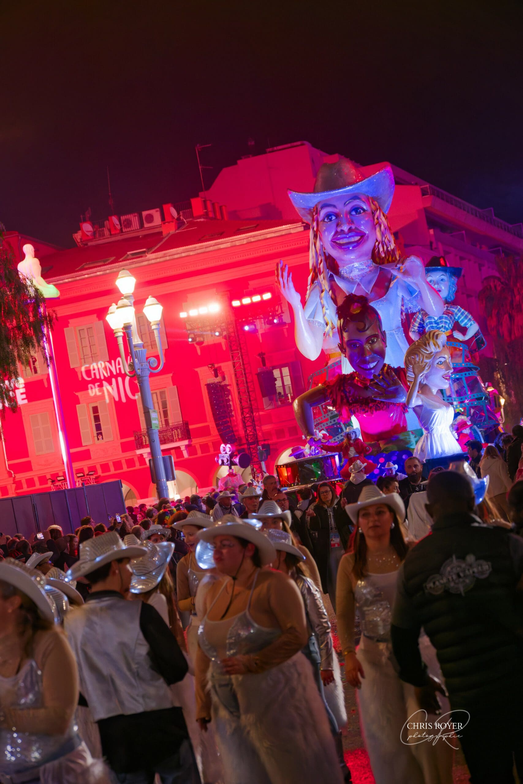 Chars de la Reine lors du Carnaval de Nice 2026